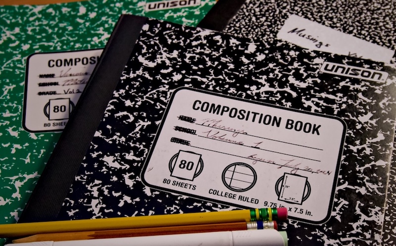 A collection of my notebooks