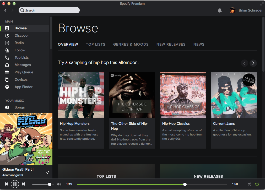 Spotify's new look
